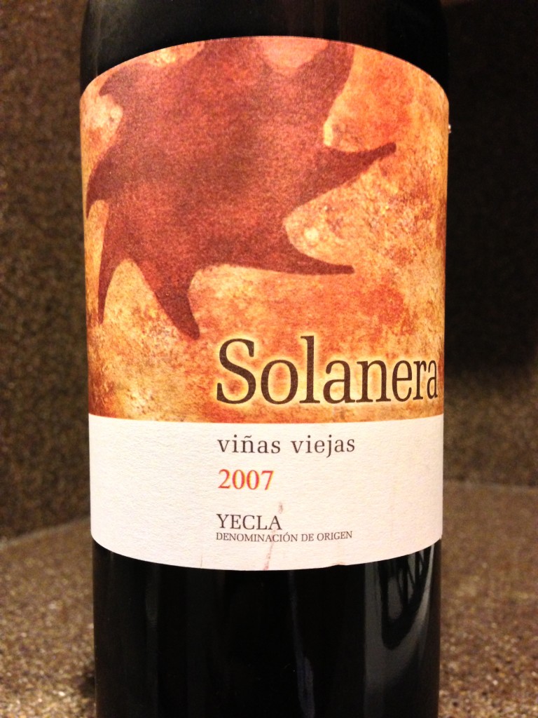2007 Bodegas Castaño Yecla Solanera Viñas Viejas