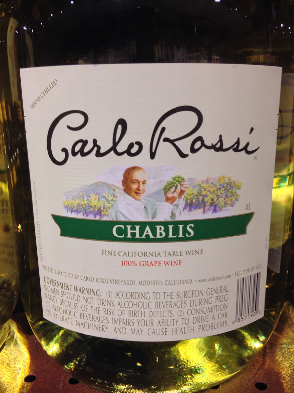 Carlo Rossi Chablis