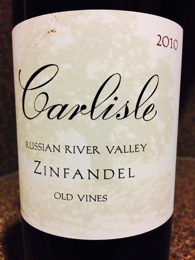 2010 Carlisle Russian River Old Vine Zinfandel