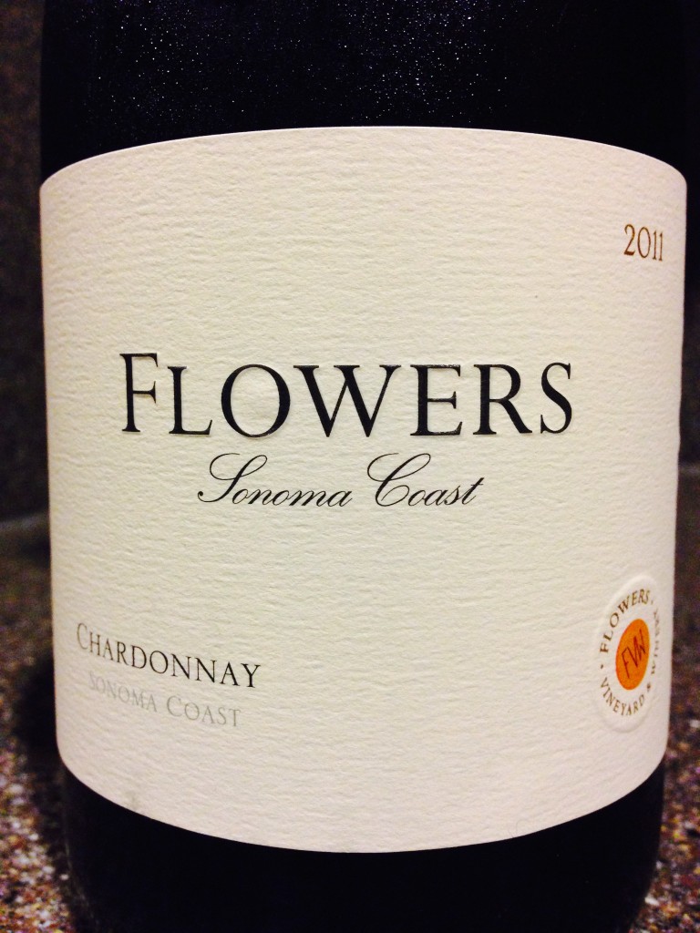 Wine of the Week; 2011 Flowers Chardonnay Sonoma Coast
