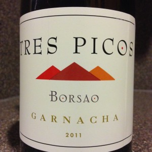 #WineWednesdayReview; 2011 Bodegas Borsao Garnacha Tres Pico