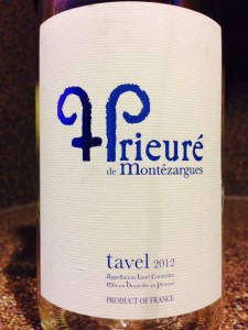 2012 Prieuré de Montézargues Tavel Rosé