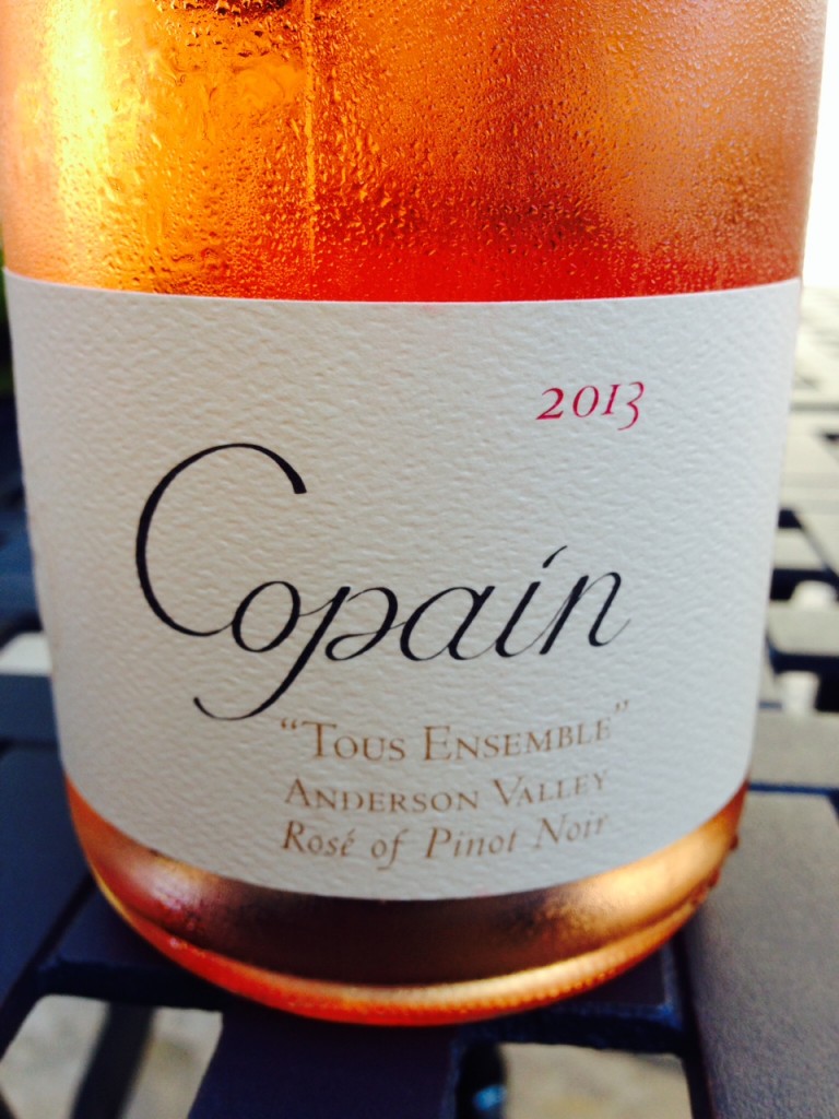 #DrinkPink Rosé of the Week; 2013 Copain Tous Ensemble Rosé