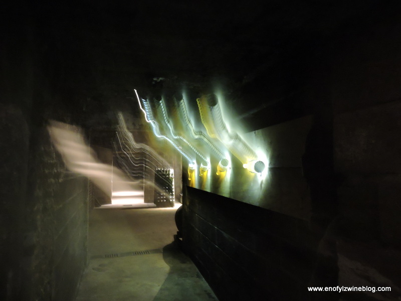 In the cellar at Champagne Roger Coulon