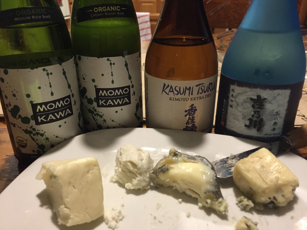 Saké-and-Cheese Pairings - A Revelation