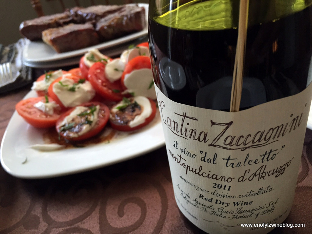 Grilled Lamb Lollipops with Cantina Zaccagnini Montepulciano d'Abruzzo Tralcetto