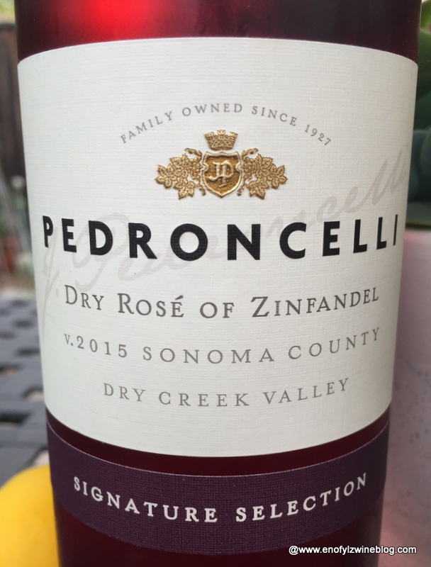 2015 Pedroncelli Dry Rosé of Zinfandel
