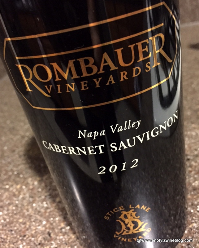 2012 Rombauer Vineyards Cabernet Sauvignon Stice Lane Vineyard