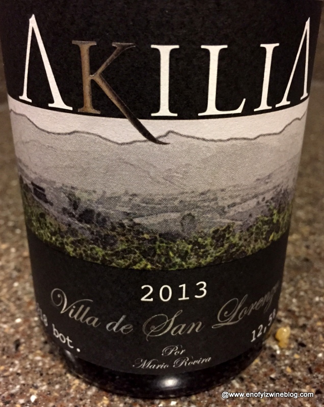 2013 Akilia "Villa de San Lorenzo" Mencía Bierzo