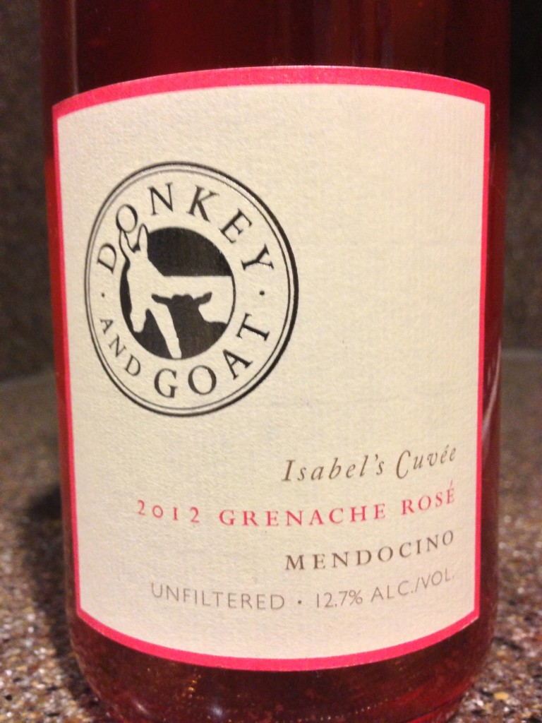 2012 A Donkey and Goat Grenache Gris Isabel's Cuvée