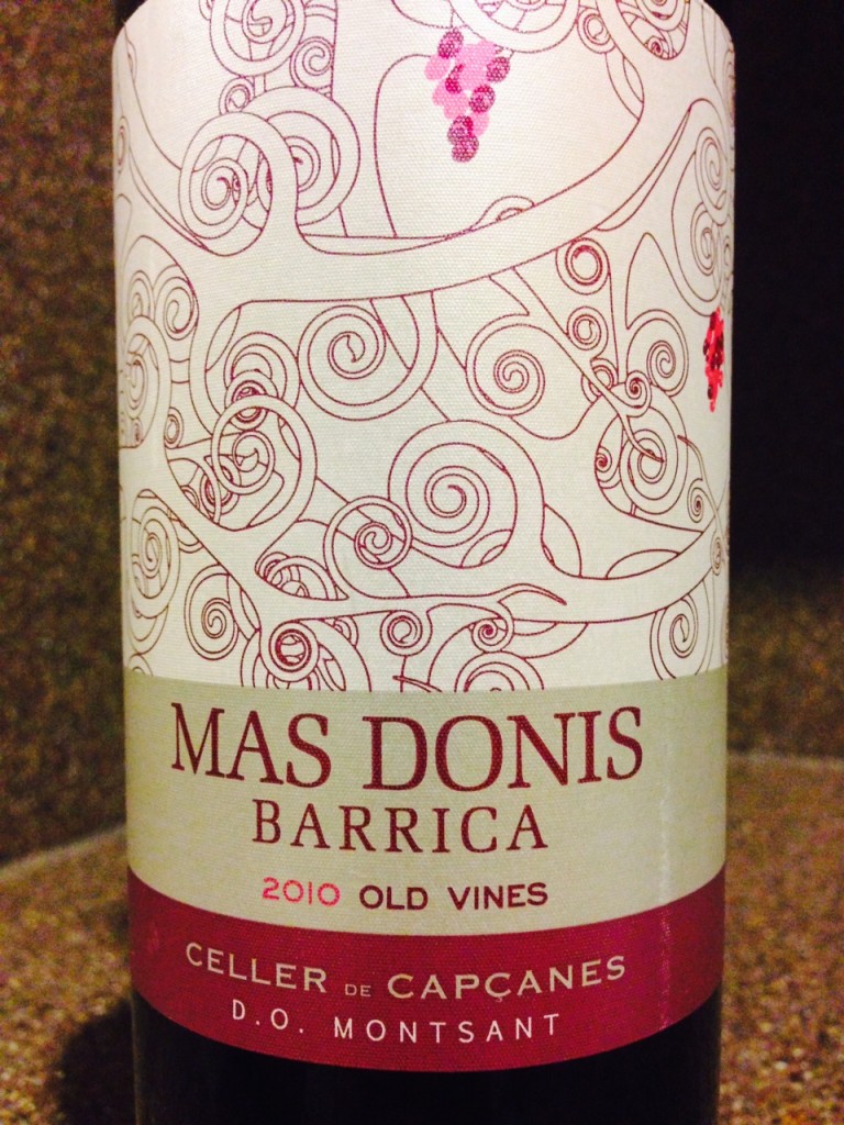 Value Alert! 2010 Celler de Capcanes "Mas Donis" Barrica Montsant