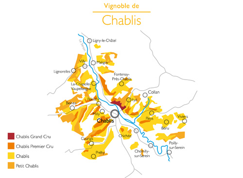 Chablis Map