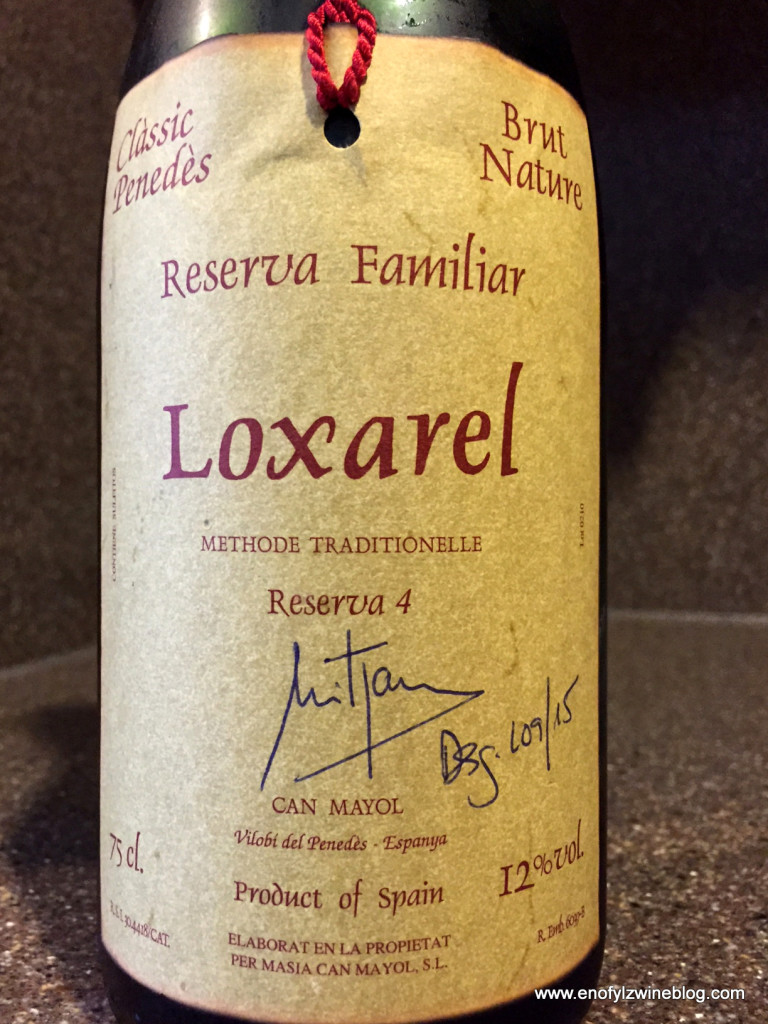 Wine by the winery Loxarel.
