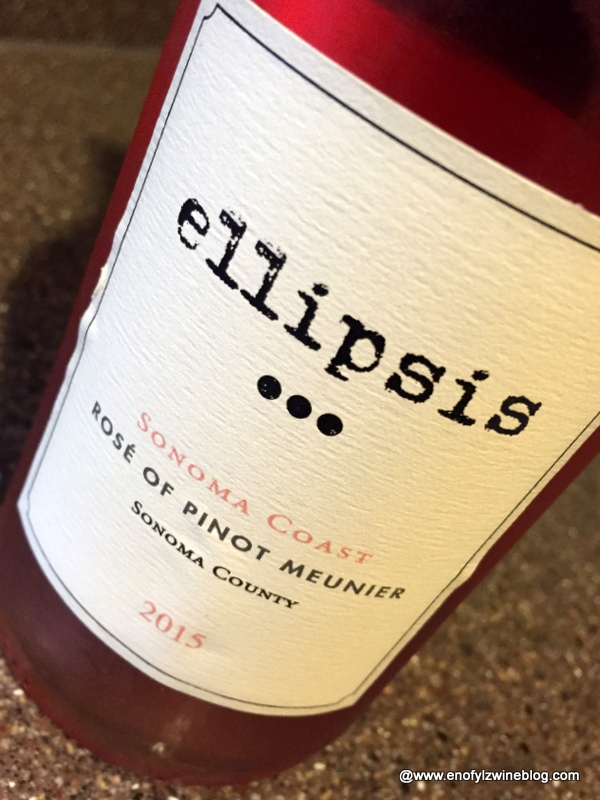2015 Ellipsis Pinot Meunier Rose #WineStudio