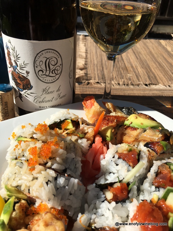 A Captivating Cab Franc Paired with Sushi #WinePW